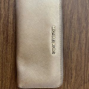 Michael Kors zip around wallet